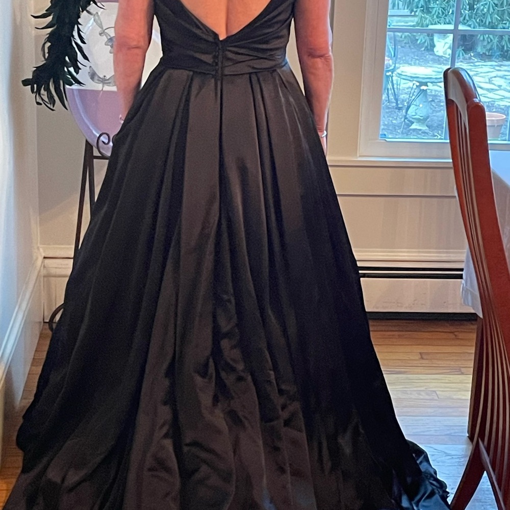 Maggie Sottero Black Formal Dress - Picture 3 of 5